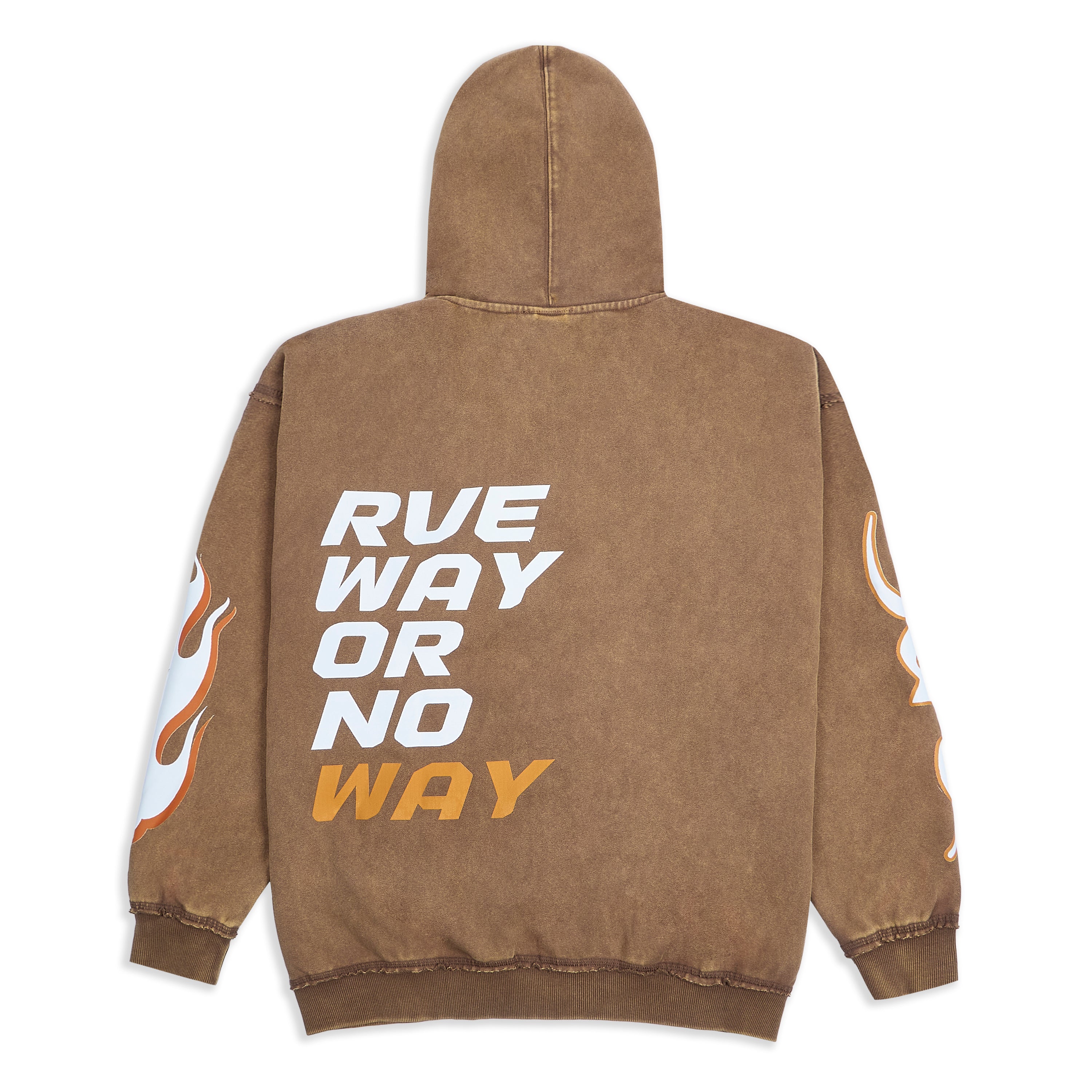 RVE WAY ZIP UP - BROWN